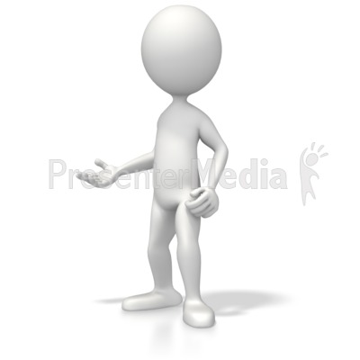 Casual Pose Three Presentation clipart
