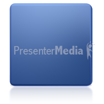 Shiny Square Icon Presentation clipart