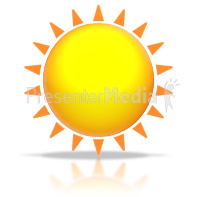 Sun Shine Presentation clipart