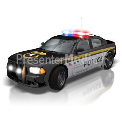 Police Car Lights  Signs and Symbols  Great Clipart for 