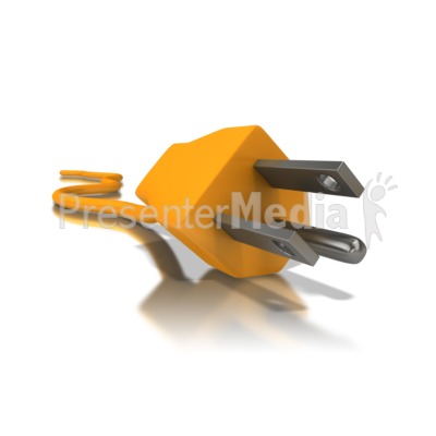 Electrical Cord Three Prong Presentation clipart