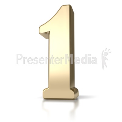 Gold One Presentation clipart