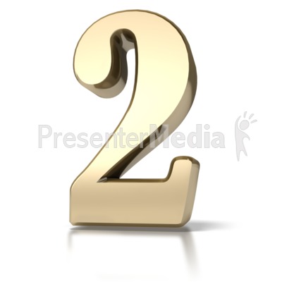 Gold Two Presentation clipart