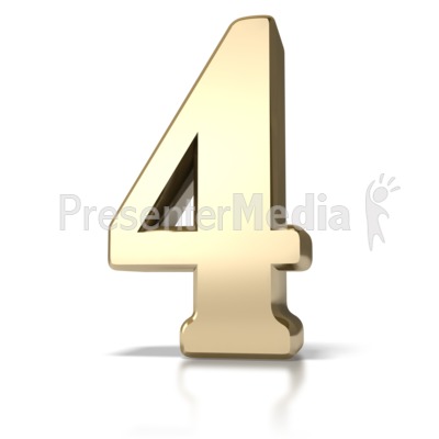 Gold Four Presentation clipart