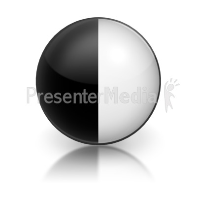 Harvey Ball Numberic six Representation Presentation clipart