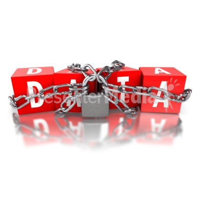 Secure Data Presentation clipart