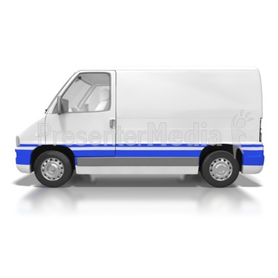 Cargo Van Presentation clipart