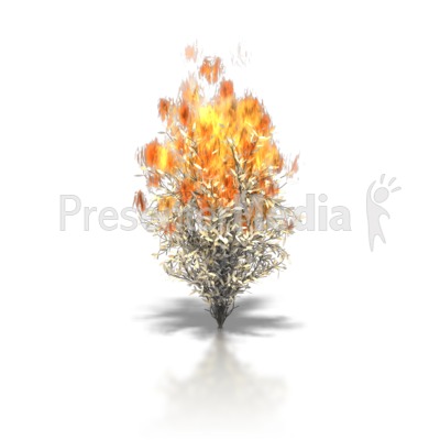 Burning Bush Presentation clipart