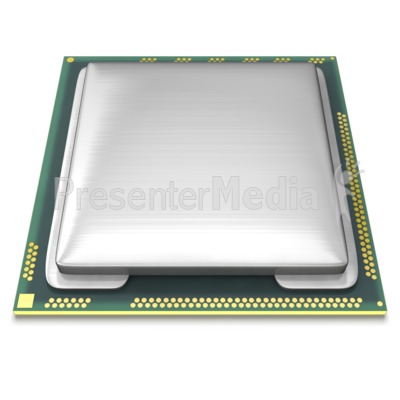 Computer CPU Presentation clipart