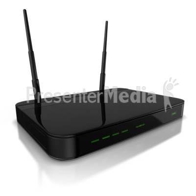 Computer Modem Presentation clipart