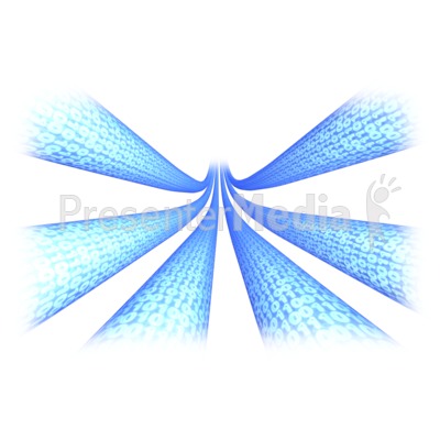 Data Lines Transparent Border Presentation clipart