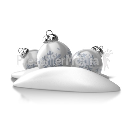 Winter Ornaments Presentation clipart