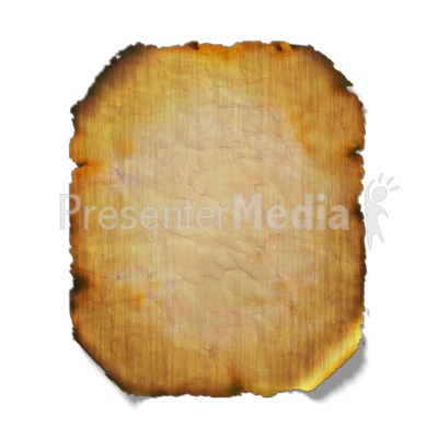 Burned Parchment Presentation clipart