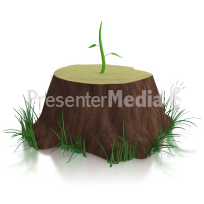 Don't Give Up / New Growth Presentation clipart