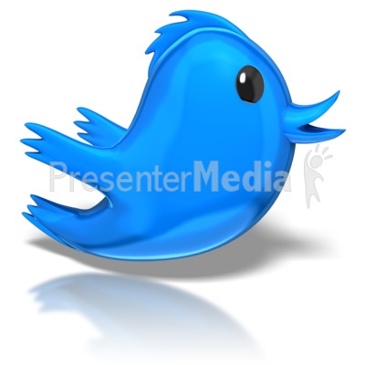 Toony Bird Presentation clipart