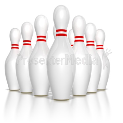 Ten Pins Presentation clipart