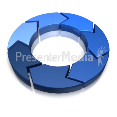 7 Piece Chevron Presentation clipart
