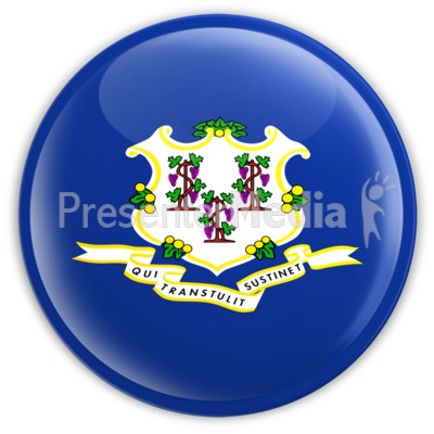 Badge of Connecticut Presentation clipart