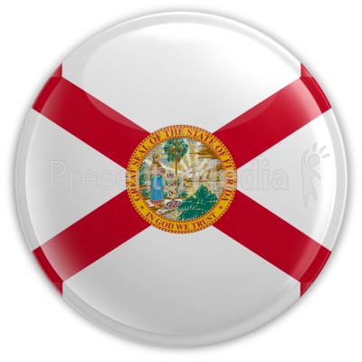 Badge of Florida Presentation clipart