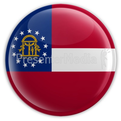 Badge of Georgia Presentation clipart