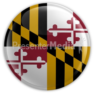 Badge of Maryland Presentation clipart