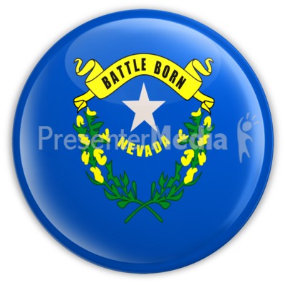 Badge of Nevada Presentation clipart