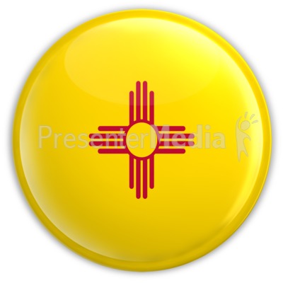 Badge of New Mexico Presentation clipart