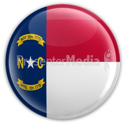 Badge of North Carolina Presentation clipart