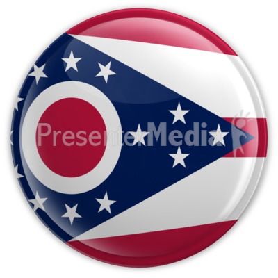Badge of Ohio Presentation clipart