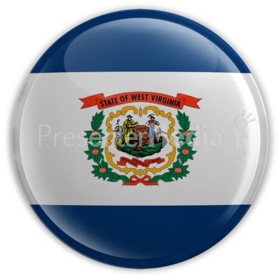 Badge of West Virginia Presentation clipart