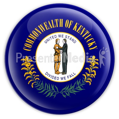Badge of Kentucky Presentation clipart
