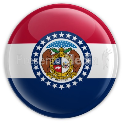 Badge of Missouri Presentation clipart