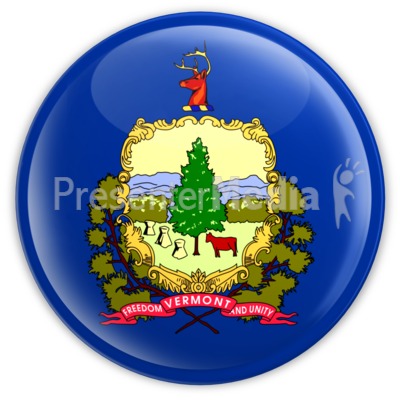 Badge of Vermont Presentation clipart