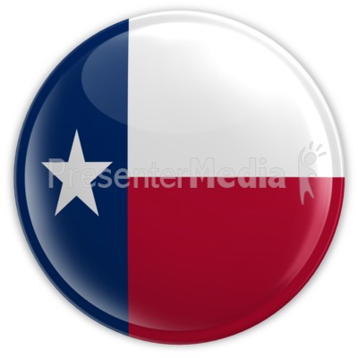 Badge of Texas Presentation clipart