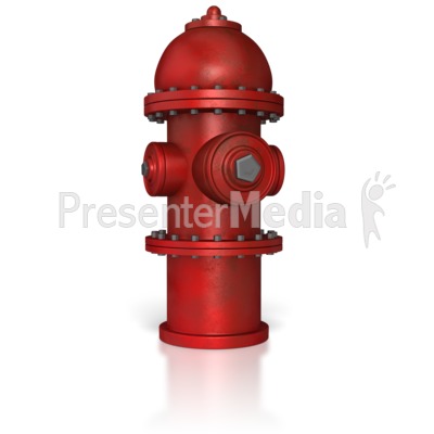 Fire Hydrant Presentation clipart