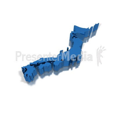 3D Japan Presentation clipart