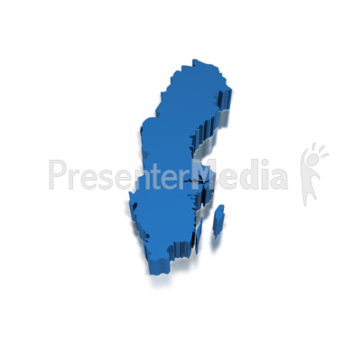 3-D Sweden Presentation clipart