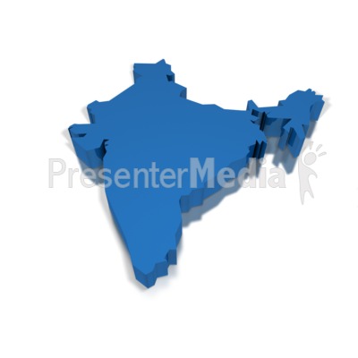 3D India Presentation clipart