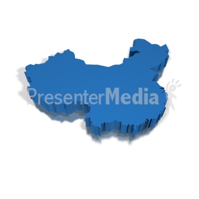3-D China Presentation clipart