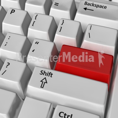 Keyboard Blank Key Presentation clipart