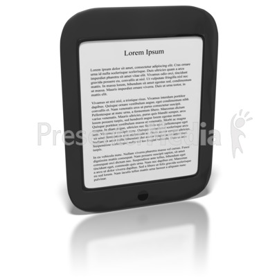 eBook Reader Presentation clipart