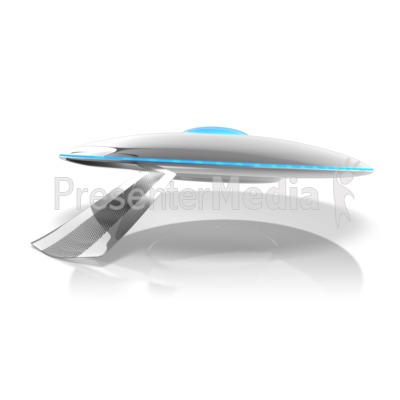 Alien UFO Presentation clipart