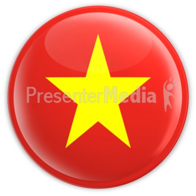 Badge of Vietnam Presentation clipart