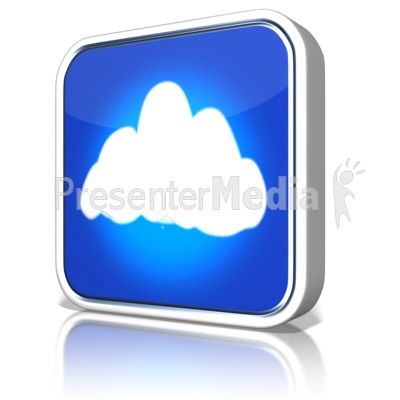 Cloud App Presentation clipart