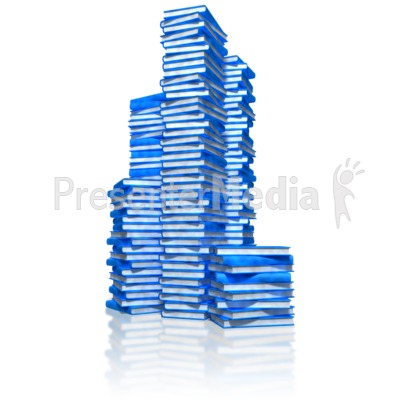 Book Stacks Presentation clipart