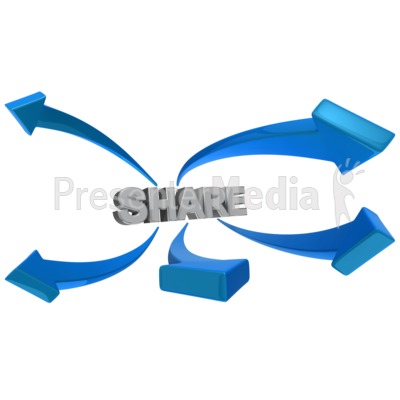 Share Arrows Presentation clipart