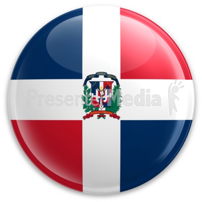 Badge The Dominican Republic Presentation clipart