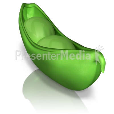 Two Peas In A Pod Presentation clipart