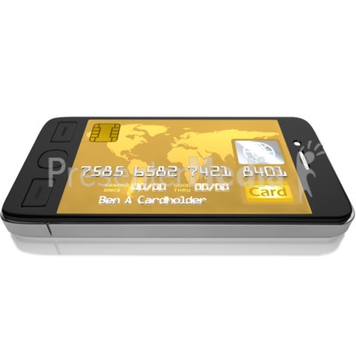 Mobile Credit Card Presentation clipart