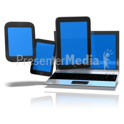 Personal Digital Devices Presentation clipart